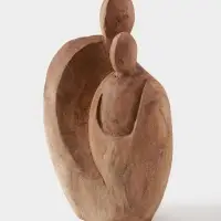 Абстракция &laquo;Семья&raquo;, 16&times;7&times;26 см, манговое дерево