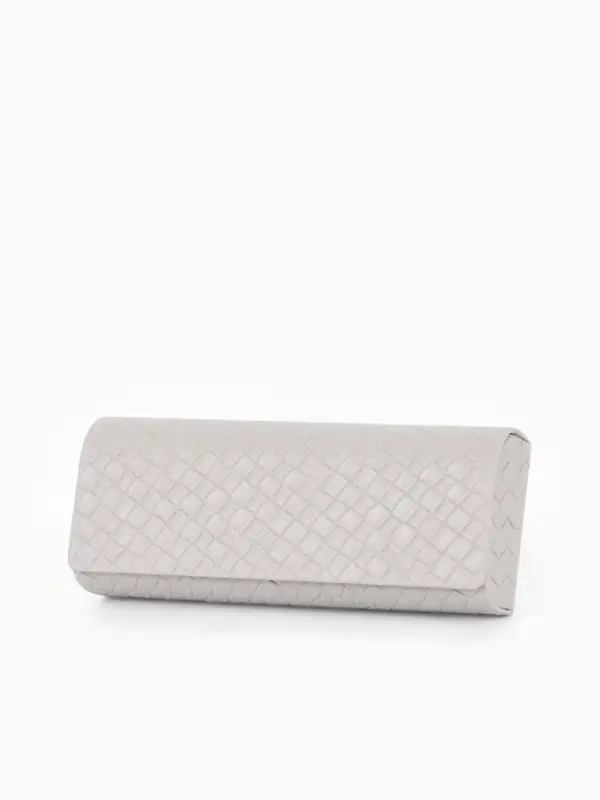 Футляр для очков на магните, размер 15.5&times;6&times;3 см, серый