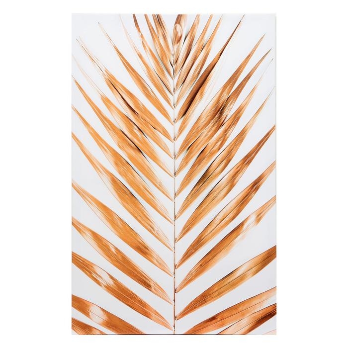 Картина на подрамнике Картина на подрамнике "Золотой листочек" 70*110