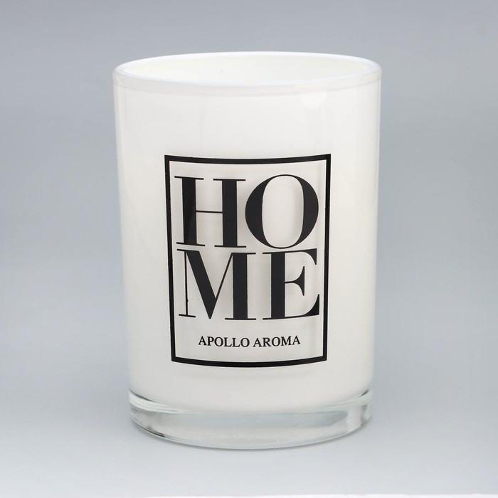 Свеча ароматическая  Свеча ароматическая "Home", Бай Байхэ, 8*10,5 см