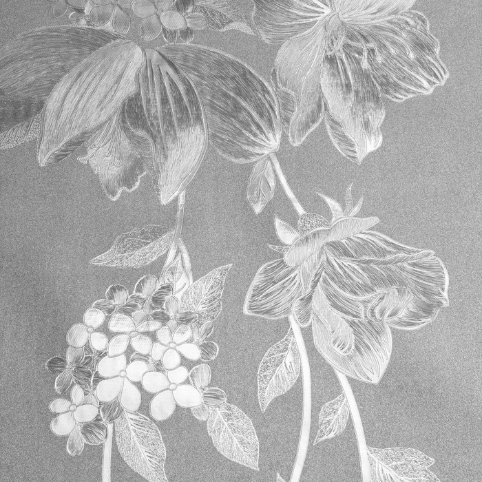 Клеёнка на стол, на тканевой основе, рулон 20 метров, ширина 137 см, толщина 0,25 мм, цвет серебряный Клеёнка на стол, на тканевой основе, рулон 20 метров, ширина 137 см, толщина 0,25 мм, цвет серебряный