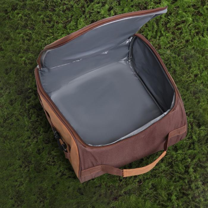 Термосумка  Термосумка "Охота - занятие храбрых", 30х29х15 см (13л)