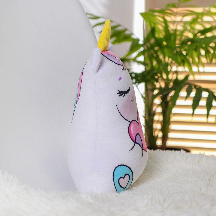 Игрушка-антистресс &laquo;Единорожек с серцем&raquo;