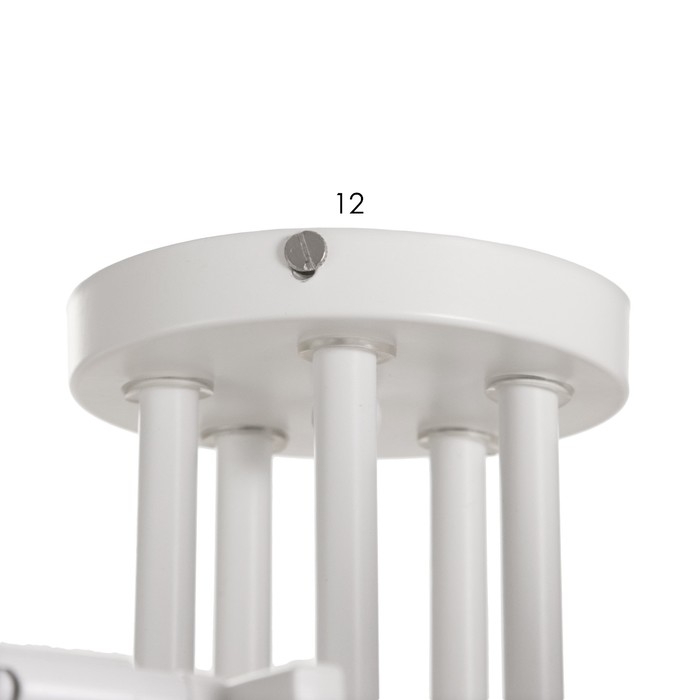 Люстра Люстра "Гвен" 5х60Вт Е27 Белый 64х25х20см