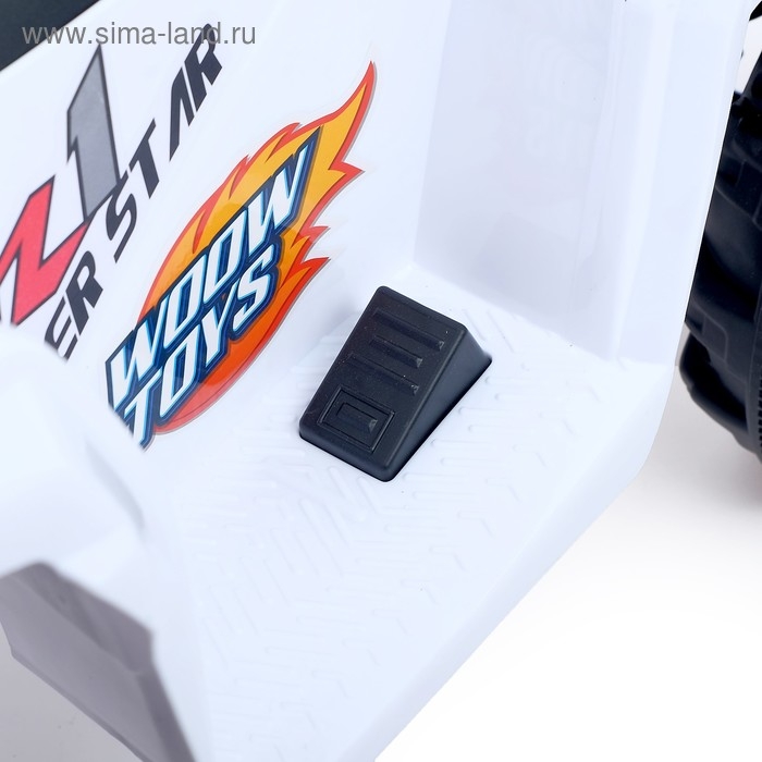 Электромобиль «Квадрик», цвет белый Электромобиль «Квадрик», цвет белый