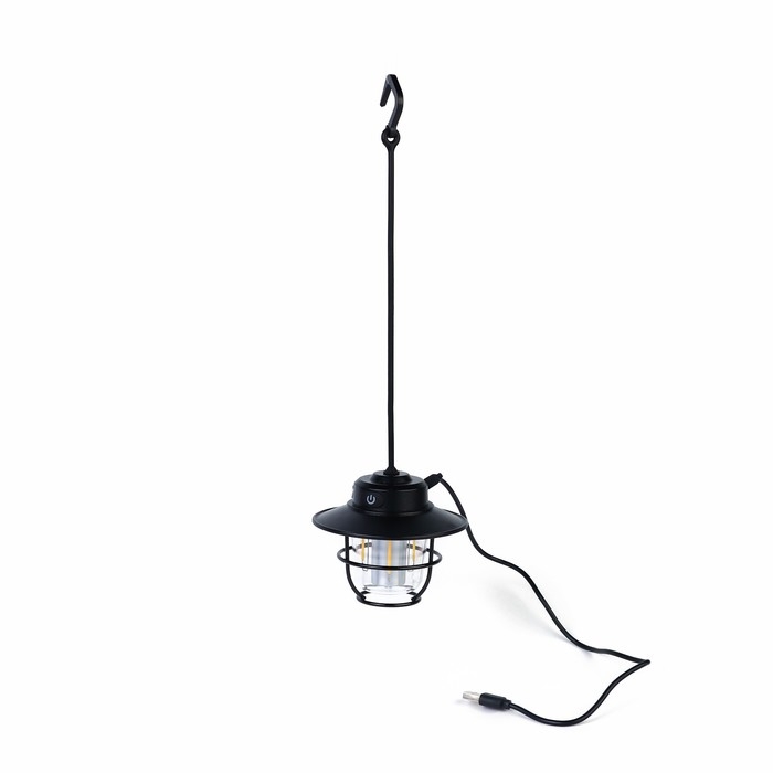 Фонарь кемпинговый аккумуляторный, 1200 мАч, SMD, 2835, 4 режима, 10.3 х 4.4 х 8.8 см