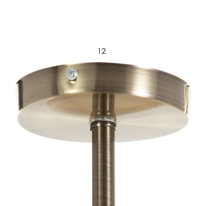 Люстра Люстра "Авиталь" 5xЕ14 40Вт бронза 58х58х80 см BayerLux