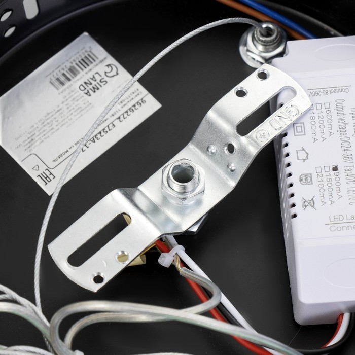 Светильник BayerLux Светильник BayerLux "Кристаллы" LED 110Вт 3000-6000К черный 52х47х100 см