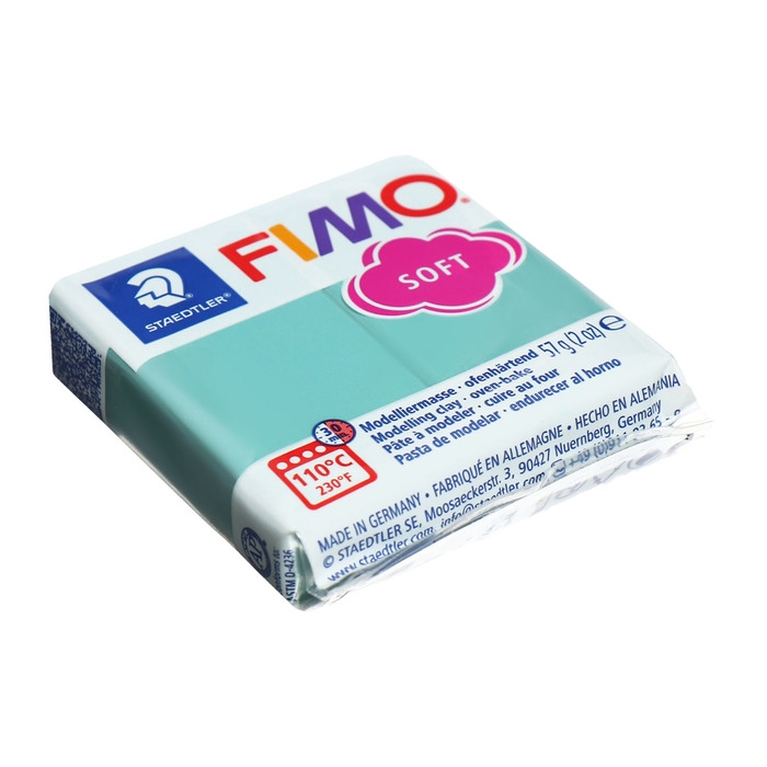 Пластика-полимерная глина запекаемая 57г FIMO soft океанская волна 8020-T36 Пластика-полимерная глина запекаемая 57г FIMO soft океанская волна 8020-T36