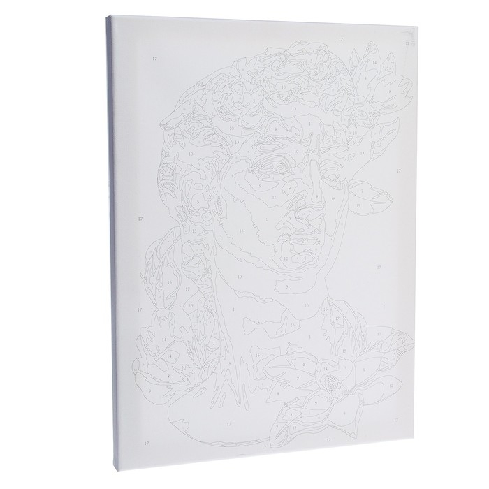 Картина по номерам на холсте с подрамником «Давид», 30х40 см Картина по номерам на холсте с подрамником «Давид», 30х40 см