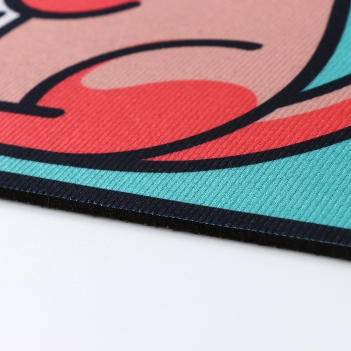 Коврик влаговпитывающий придверный Доляна &laquo;Любимцы&raquo;, без окантовки, 39&times;59 см