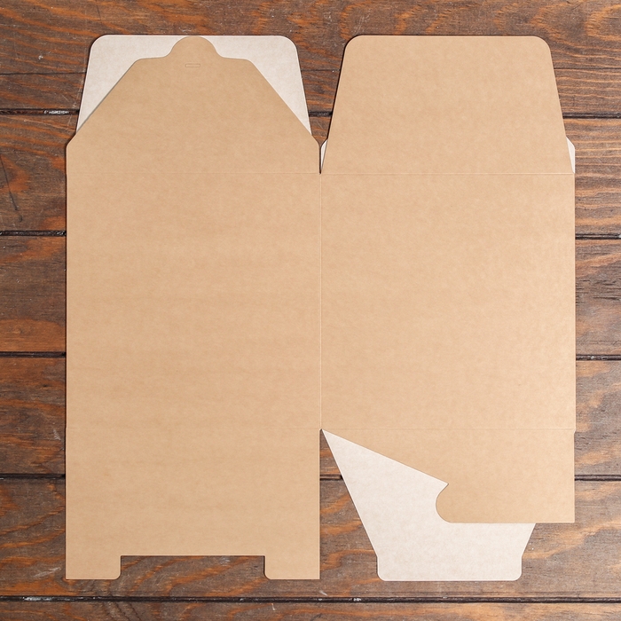 Коробка складная крафт, 21 х 21 х 21 см Коробка складная крафт, 21 х 21 х 21 см