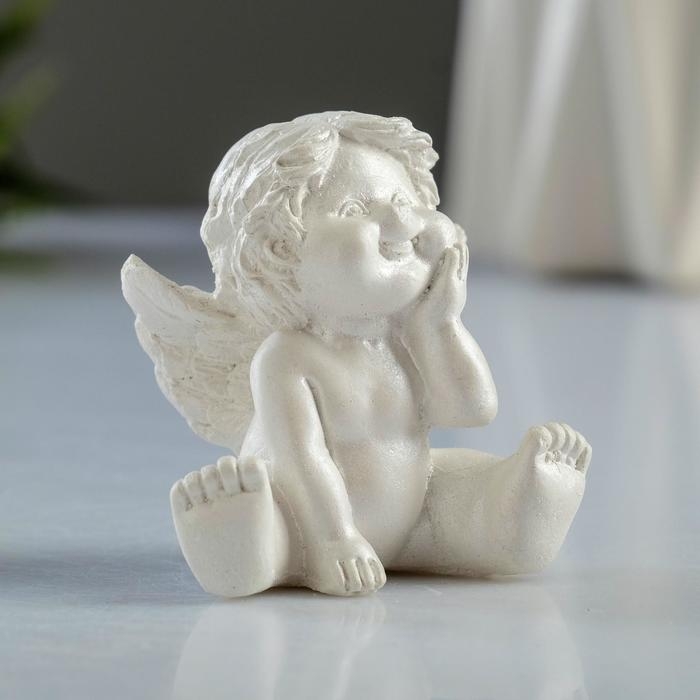 Набор фигур Набор фигур "Три ангелочка" перламутровый, 6см