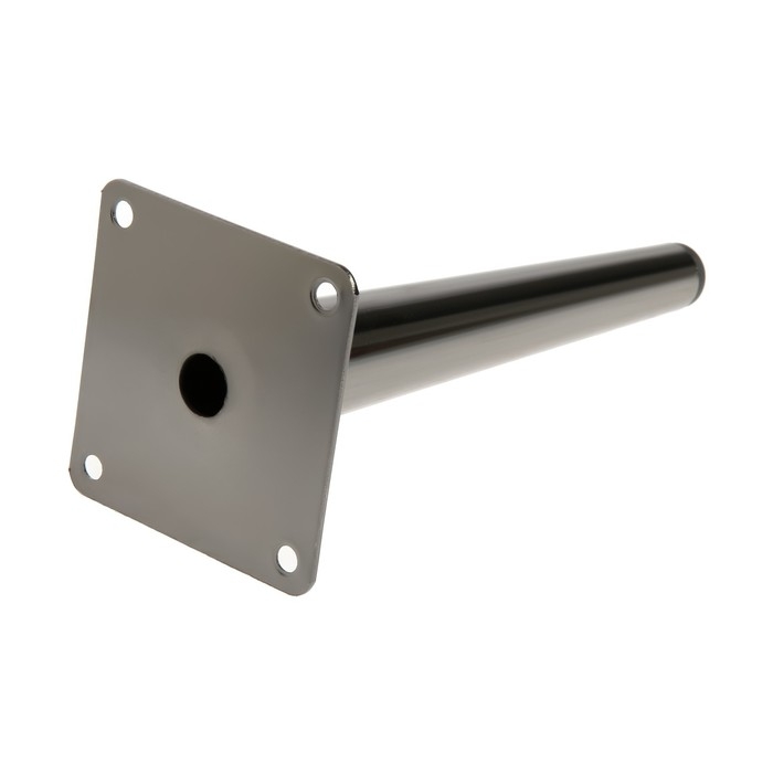 Опора мебельная CAPPIO OP08,h=200 мм,толщ площ 1,8,  цвет  глянцевый черный Опора мебельная CAPPIO OP08,h=200 мм,толщ площ 1,8,  цвет  глянцевый черный