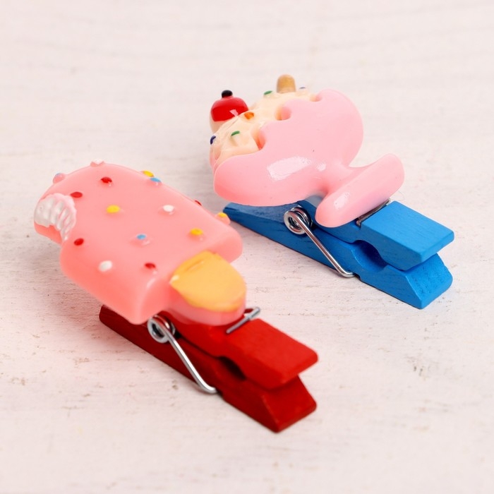 Набор для фото и декора &laquo;Мороженое&raquo; 12 шт.