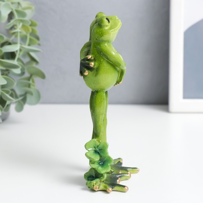 Сувенир полистоун Сувенир полистоун "Лягушки в объятиях" 5х7.5х13.7 см