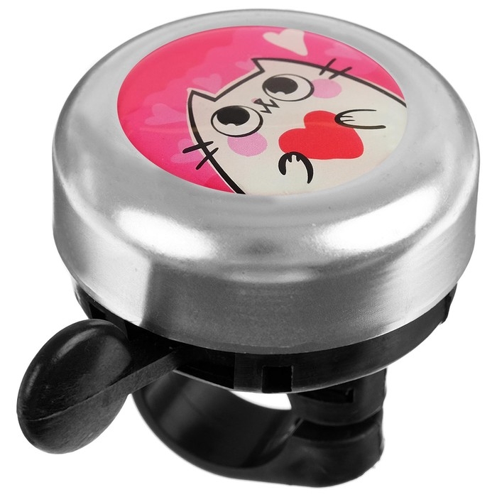 Звонок велосипедный GRAFFITI «Кот» Звонок велосипедный GRAFFITI «Кот»