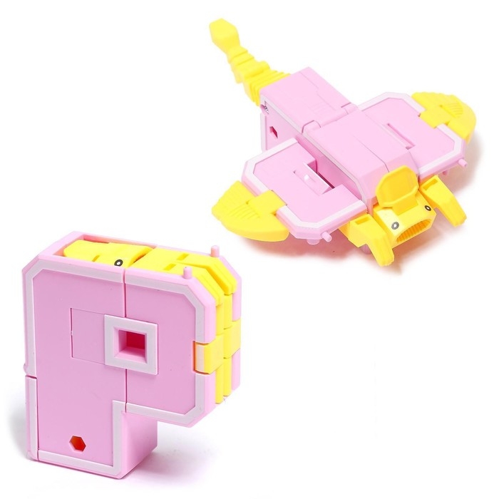 Робот «Дино-буква», трансформируется в динозавра, МИКС