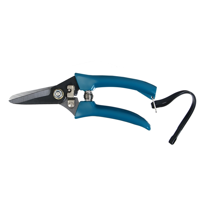 Ножницы садовые, 7 Ножницы садовые, 7" (18 см), с тефлоновым покрытием, пластиковые ручки, Greengo