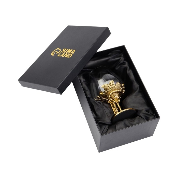 Бокал для коньяка Бокал для коньяка "Нефтянники", золото