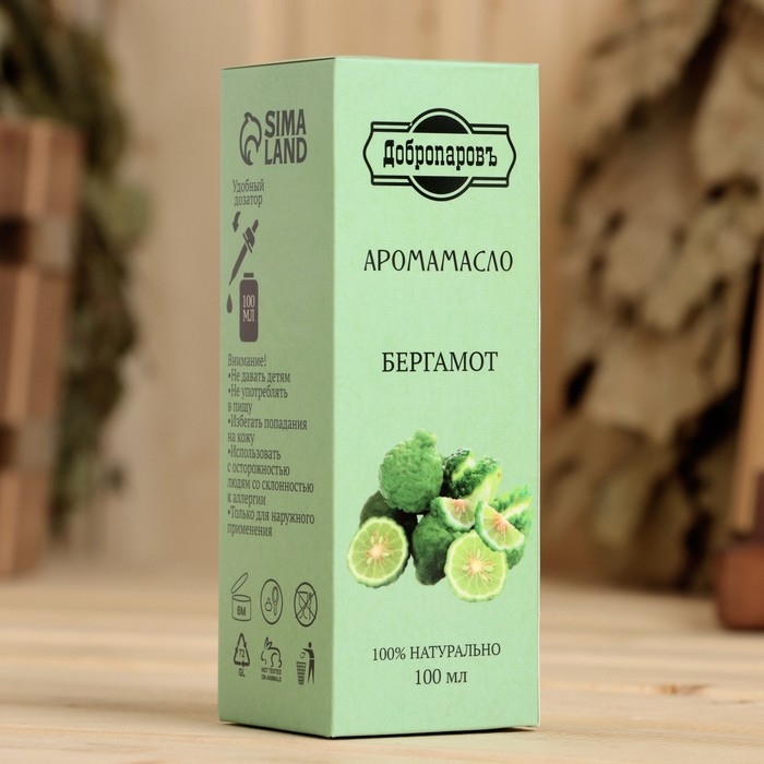 Эфирное масло Эфирное масло "Бергамот", 100 мл "Добропаровъ"