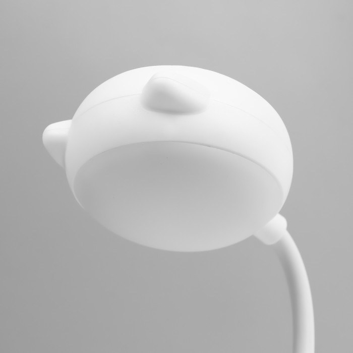 Ночник Ночник "Котик" LED 2Вт USB белый 13,5х8,5х30 см RISALUX