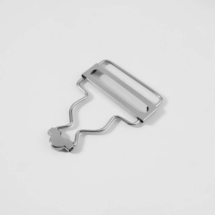 Застёжка для комбинезона, 37 мм, 10 шт, цвет серебряный Застёжка для комбинезона, 37 мм, 10 шт, цвет серебряный