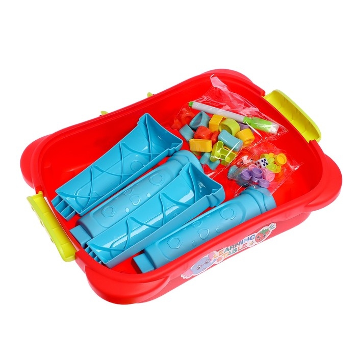 Развивающий столик «Играй и учись», цвет красный Развивающий столик «Играй и учись», цвет красный