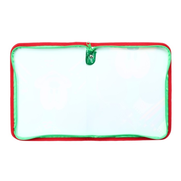 Папка пластиковая для тетрадей А5, на молнии, Микки Маус Папка пластиковая для тетрадей А5, на молнии, Микки Маус