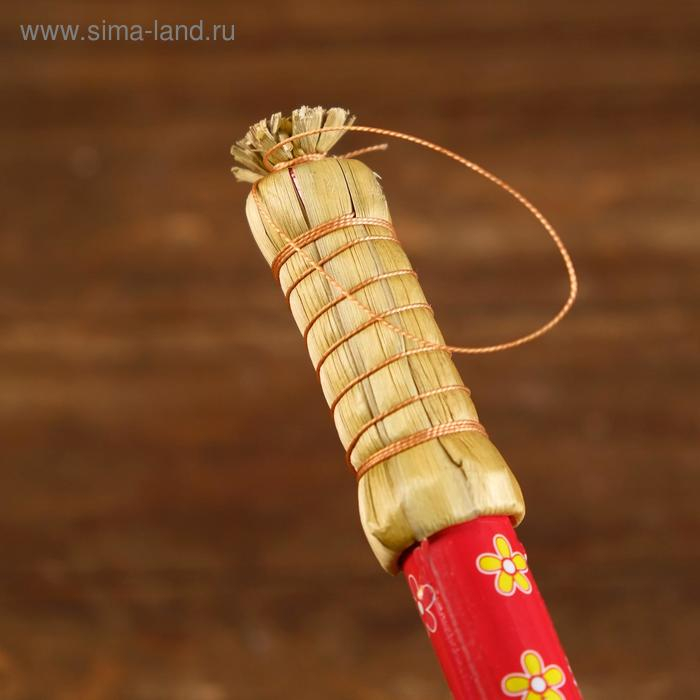 Метла  Метла "Сатива" бамбук 40х5,5х10 см , микс