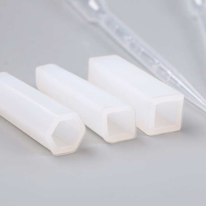 Набор силиконовых молдов и аксессуаров, для эпоксидной смолы Набор силиконовых молдов и аксессуаров, для эпоксидной смолы