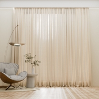 Штора SL HOME "Facile", 140х270 см, лен 100%, 210 гр/м2