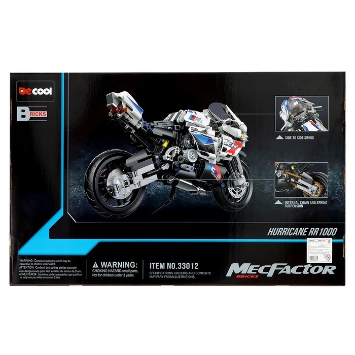 Конструктор Техно &laquo;Ураган RR1000&raquo;, 855 деталей