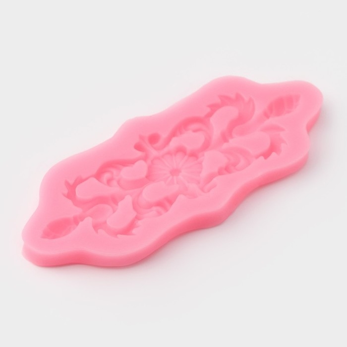 Молд Доляна «Лепнина», силикон, 13×5,5 см, цвет МИКС Молд Доляна «Лепнина», силикон, 13×5,5 см, цвет МИКС