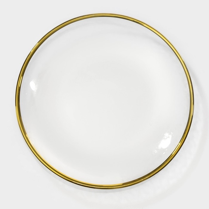 Тарелка стеклянная &laquo;Руно&raquo;, 20,5&times;2 см