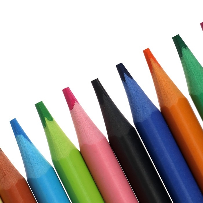 Карандаши 12 цветов Мульти-Пульти Карандаши 12 цветов Мульти-Пульти "Кот на крыше", пластиковые, европодвес