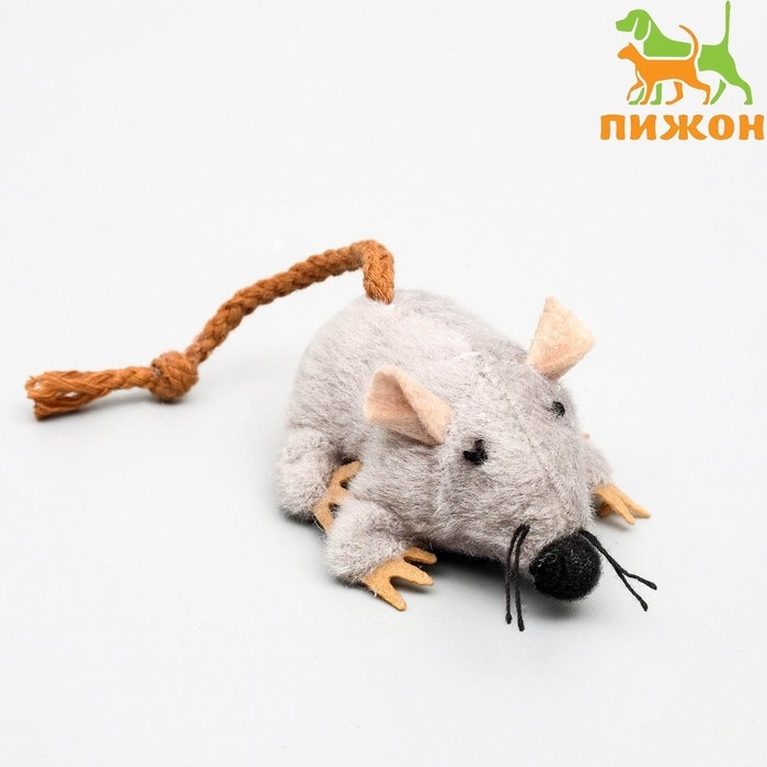 Игрушка для кошек  Игрушка для кошек "Грызун", 8,5 см