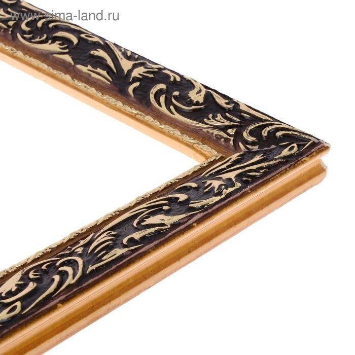 Рама для картин (зеркал) 80 х 100 х 4 см, дерево Рама для картин (зеркал) 80 х 100 х 4 см, дерево "Версаль", золотой