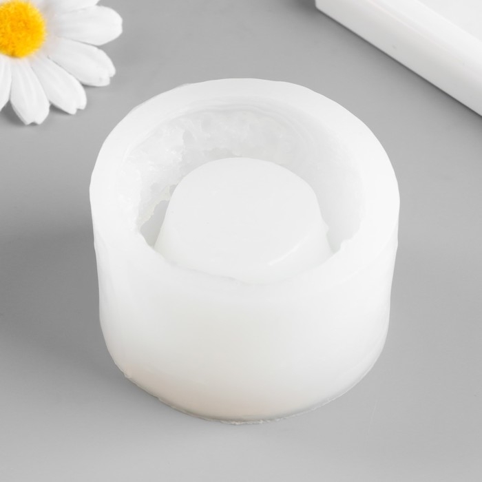 Молд силикон Молд силикон "Подсвечник - Самоцветы" 7,3х7,3х4,3 см