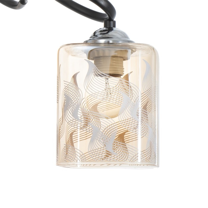 Люстра Люстра "Арнелла" 5хЕ27 40Вт чёрный 58х58х27 см BayerLux