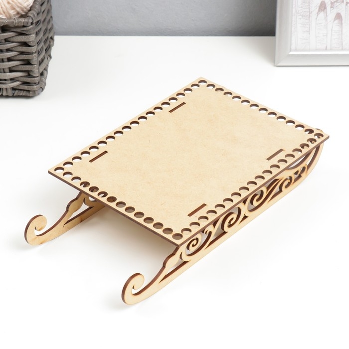 Заготовка для вязания Заготовка для вязания "Сани. Вид 2" набор 3 детали, донышко 20х15 см