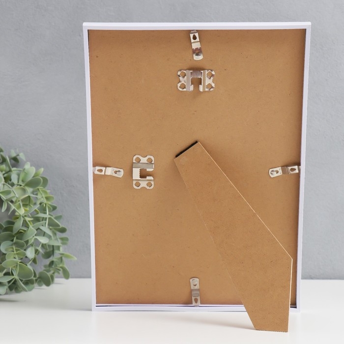 Фоторамка пластик Фоторамка пластик "Decoline" 21х29,7 см, (A4) белый