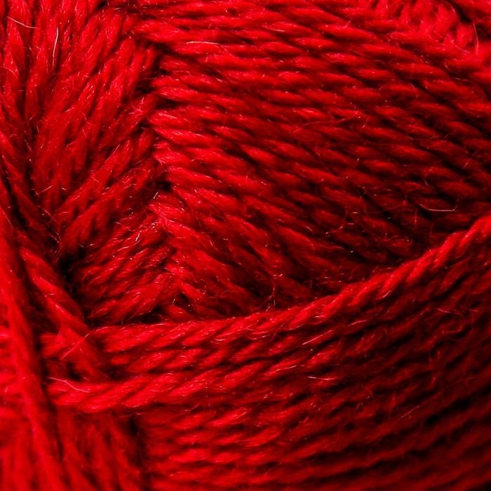 Пряжа Пряжа "Аргентинская шерсть" 100% импортная п/т шерсть 200м/100гр (091,вишня)