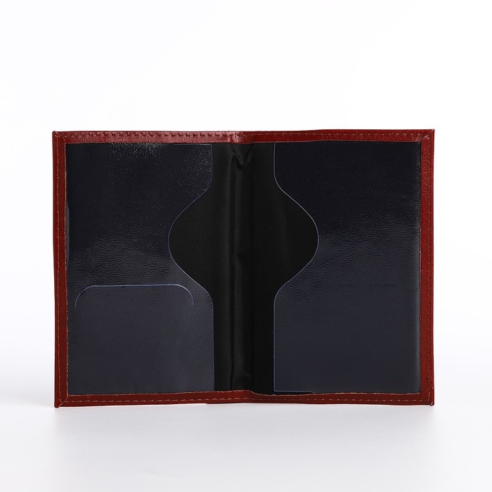 Обложка для паспорта, цвет коричневый Обложка для паспорта, цвет коричневый