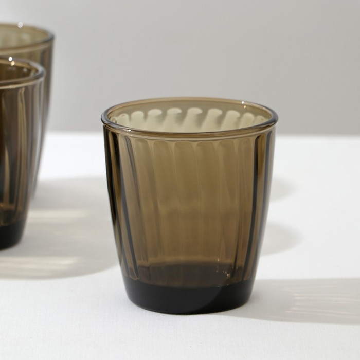 Набор столовый Elica, 44 предмета, стеклянный, дымка Набор столовый Elica, 44 предмета, стеклянный, дымка