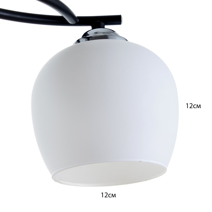 Люстра Люстра "Алтера" 3хЕ27 40Вт чёрный 42х21х27 см BayerLux