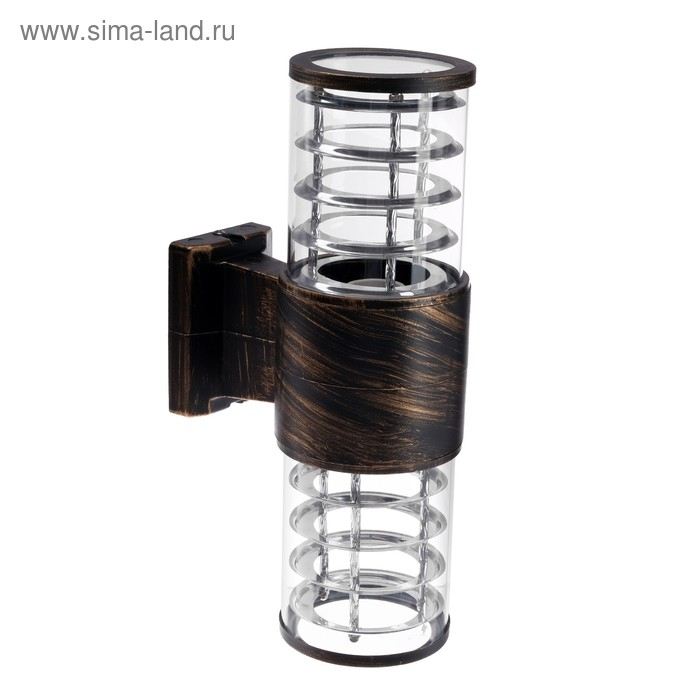 Светильник настенный Luazon Lighting 2хE27х60 Вт Светильник настенный Luazon Lighting 2хE27х60 Вт "Модерн", пластик, вверх и вниз, бронза