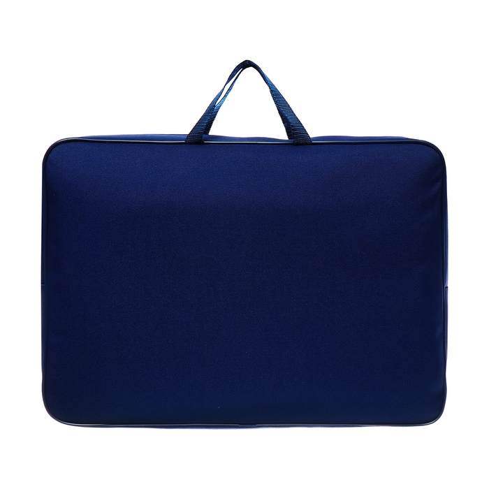 Папка для чертежей и рисунков А3, 470 х 350 х 75 мм, с ручками, текстильная, ПМД 3-20-4 "Магия кота" (тесьма) 71725