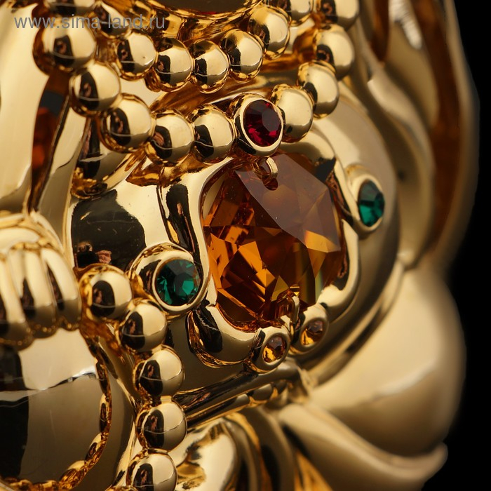 Сувенир «Будда», 9,5×8×3,5 см, с кристаллами Сувенир «Будда», 9,5×8×3,5 см, с кристаллами