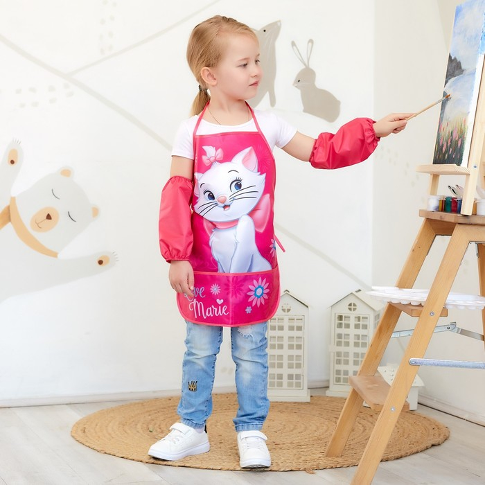 Фартук с нарукавниками детский «Мари», Коты Аристократы, 49 х 39 см Фартук с нарукавниками детский «Мари», Коты Аристократы, 49 х 39 см